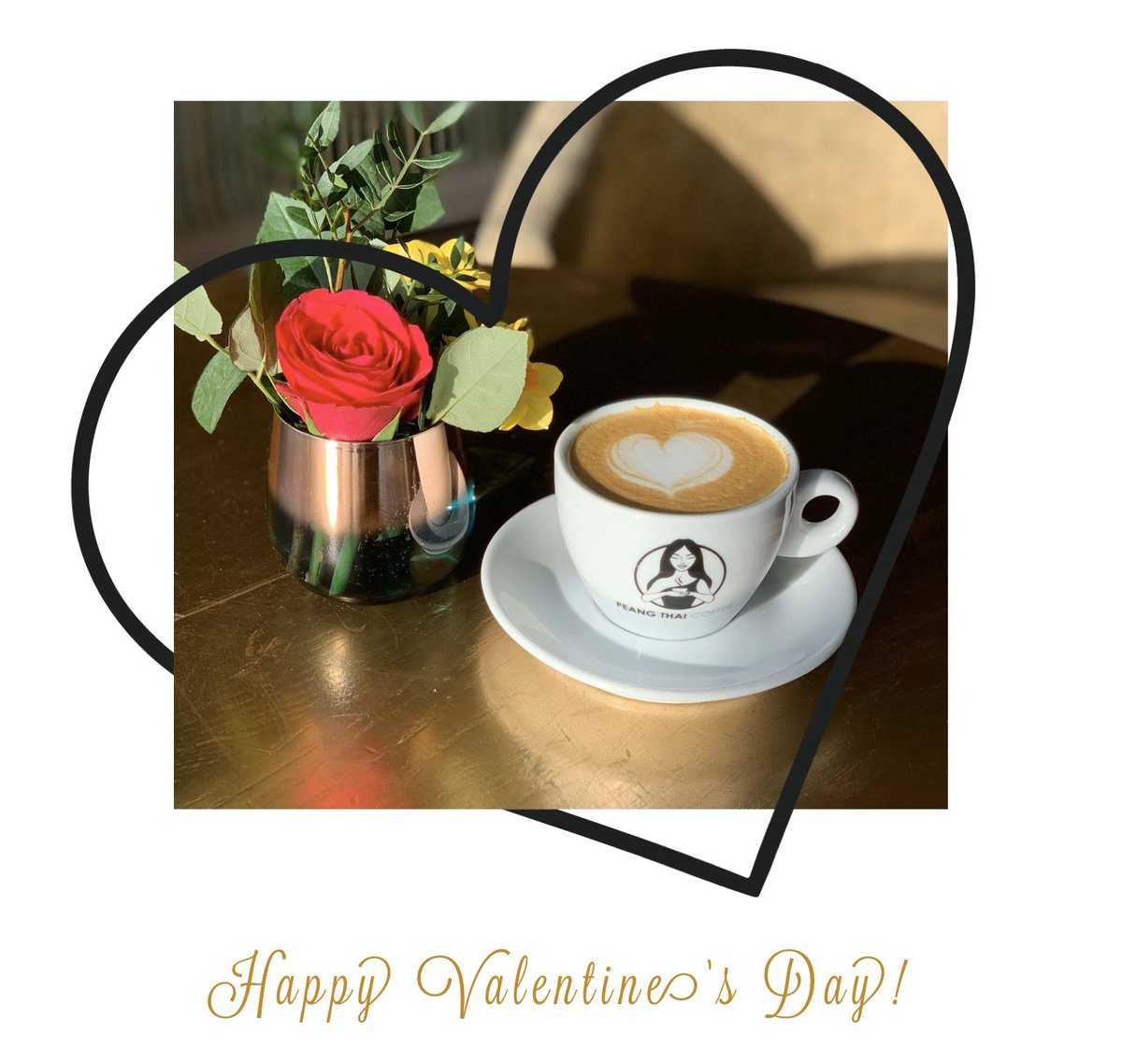 PeangThaiCoffee's tweet photo. Happy Valentines Day everyone. Wishing you all a wonderful day! 😍💖😍☕️ @BuxtonRoastery #happyvalentinesday #thaicoffee #specialitycoffee #buxtonroastery https://t.co/F3UKmq7Aah