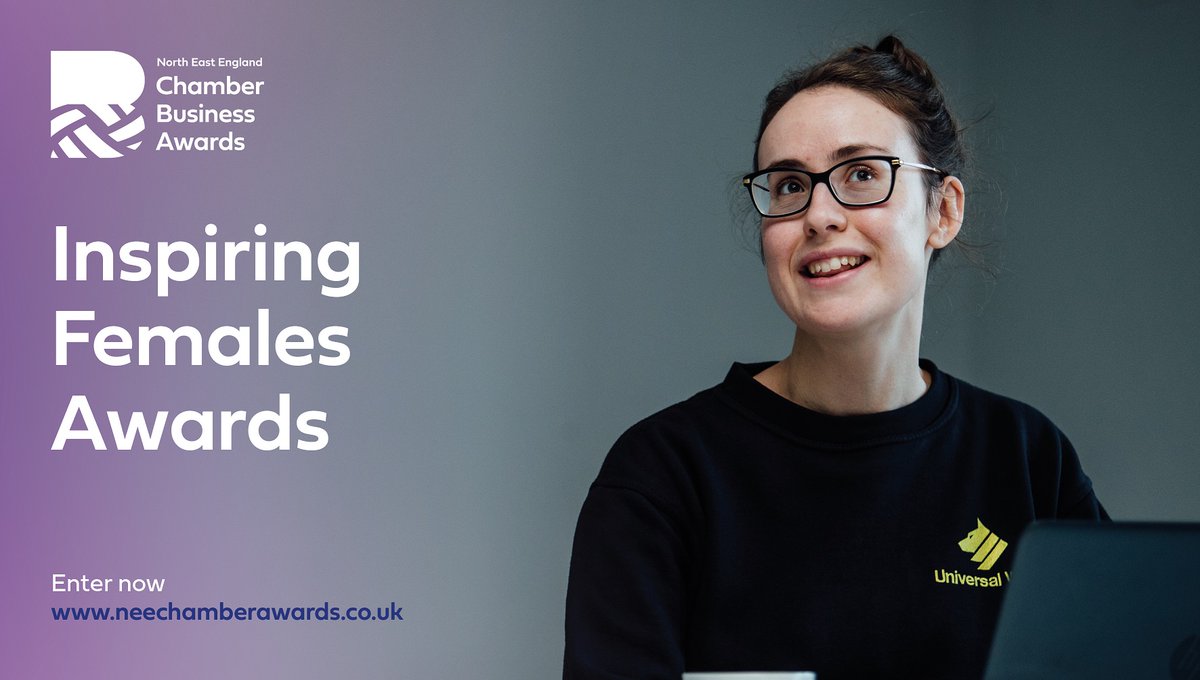 Are you a Chamber member? There's just one week left to apply for the Chamber Awards. The Chamber’s new awards celebrate business diversity and success across our region. For information on categories &amp; criteria go to neechamberawards.co.uk