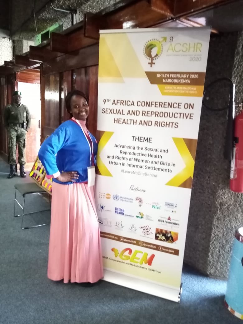 KAIHHQ1's tweet photo. Our self advocate Gloria was one of women with disabilities panelist this morning in a session titled "Exclusion is a choice, are you okay with it? at the #ACSHR2020  she spoke about barriers faced by women with intellectual disabilities in accessing  SRH services https://t.co/5v0ymCwfR3