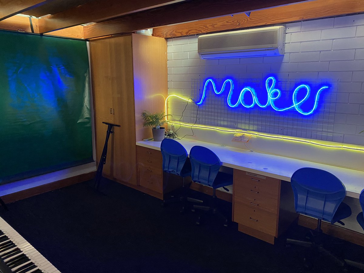 ProjReimaginate's tweet image. Job done. 

Uncovered. Emptied of junk. Returned to learners. This is our “new” multi-media studio. 

#ProjectReimaginate