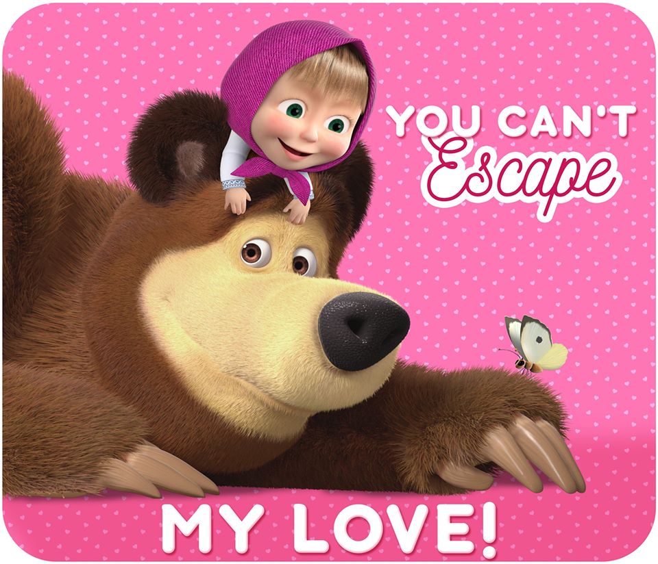 clicklicensing's tweet photo. Celebrating the day of love! Happy Valentine's Day from the best buddies, Masha and the Bear!❤️

#MashaAndTheBear #ClickLicensingAsia https://t.co/GaCV15Tg9g