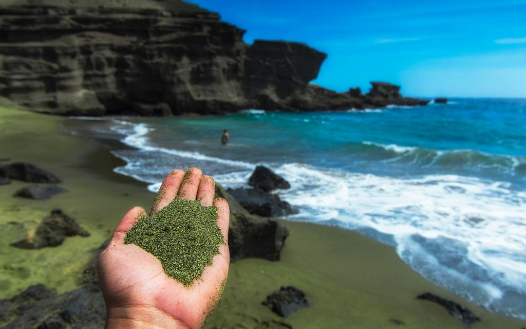 TravelLeisure's tweet photo. At these beaches, you’ll find sand that’s naturally green https://t.co/H4loG8yfyb https://t.co/RePkpeyszN