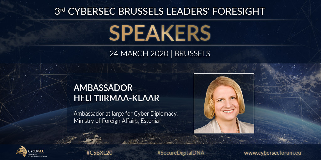 CYBERSECEU's tweet photo. #Cyberdiplomacy is currently a widely-discussed topic. Countries are designating #cyberambassadors & #techambassadors (as Casper Klynge @DKTechAmb @DanishMFA), but how to promote multilateral efforts & create platforms for regular dialogue?
To know more, sign up for #CSBXL20! https://t.co/xfevqAGLrS