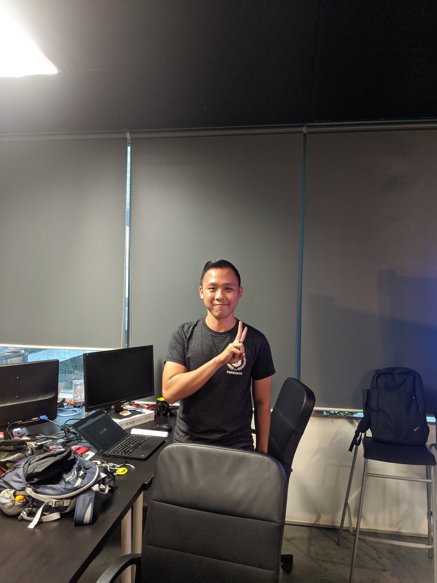 KaodimTech's tweet photo. Today's edition of showAndTell features web developer Thein, talking about react native. Followed by Ola, our QA intern, about automated API testing. It  also happens to be her last day! https://t.co/uwDPRXDJpc