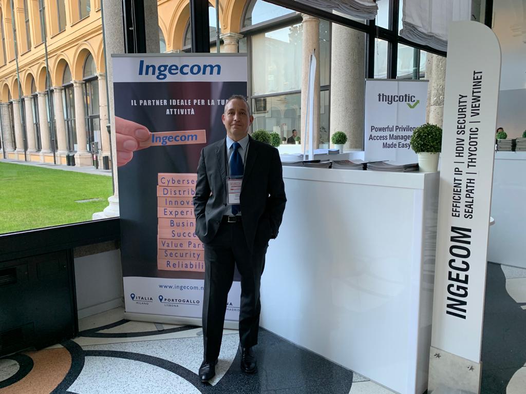 IngecomItalia's tweet photo. #SicurezzaICT20: si parte! Ti aspettiamo con i nostri Vendor @efficientip, @hdivsecurity, @sealpathtech ,@Thycotic e @viewtinet - #Ingecom #IngecomItalia #SicurezzaICT
 #Security #Compliance #GDPR #BusinessContinuity https://t.co/FNW3Pw13ot