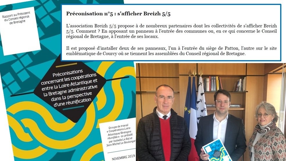 Et où en sont les 13 préconisations du rapport de la commission réunification (et surtout la N°5 qui est immédiatement applicable)