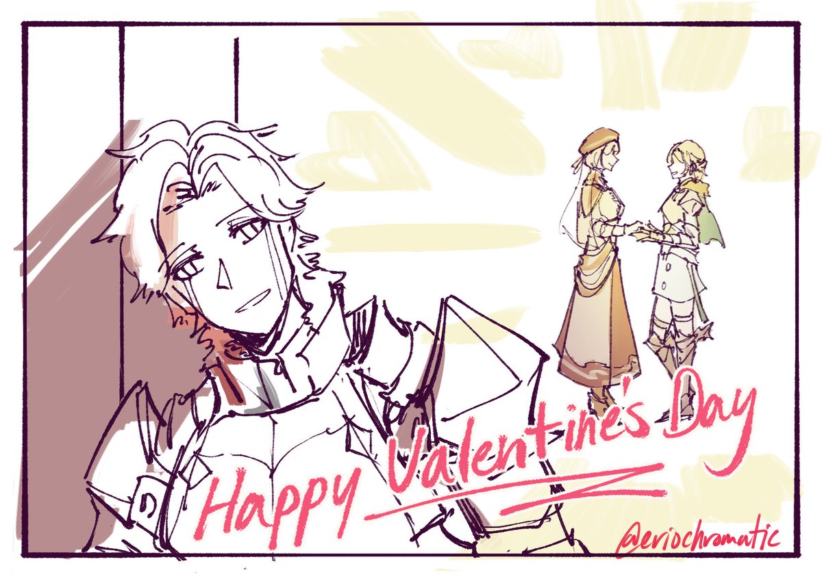 #FE3H #FireEmblemThreeHouses Happy Single Awareness Day from Sylvain 🙃