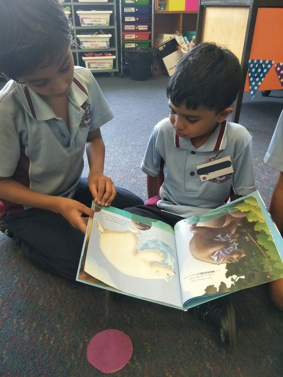 Thanks 2J for coming to read to your KD buddies 📚 <a href="/MissJosephsAU/">Netania Josephs</a>