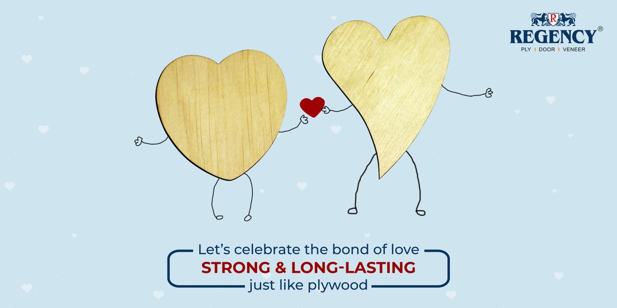 RegencyPly's tweet photo. Love is the bond that holds us together, just the way plywood holds different layers of wood veneers together which makes it strong &amp; long-lasting. #HappyValentinesDay
.
#RegencyWoodPanel #RegencyPly #ValentinesDay2020 #Ply #WoodenPly #Wood #Veneers #BirchPly #FridayThoughts https://t.co/jXAAjKLLRv
