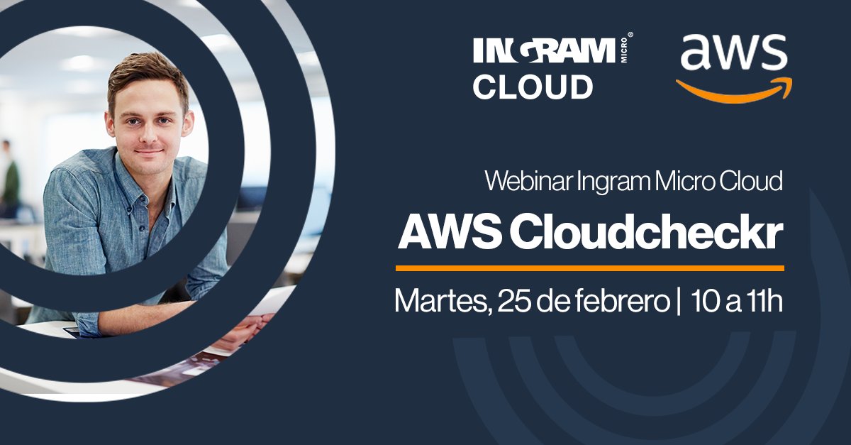 #IngramWebinar ➡️Apúntate al Webinar sobre CloudCheckr y descubre cómo ayudar a ahorrar dinero a tus clientes con AWS 🚀

Ponente: @IngramEmilio 

📌zoom.us/webinar/regist…

@IngramCloud | #IngramMicroCloudES | <a href="/awscloud/">Amazon Web Services</a>
