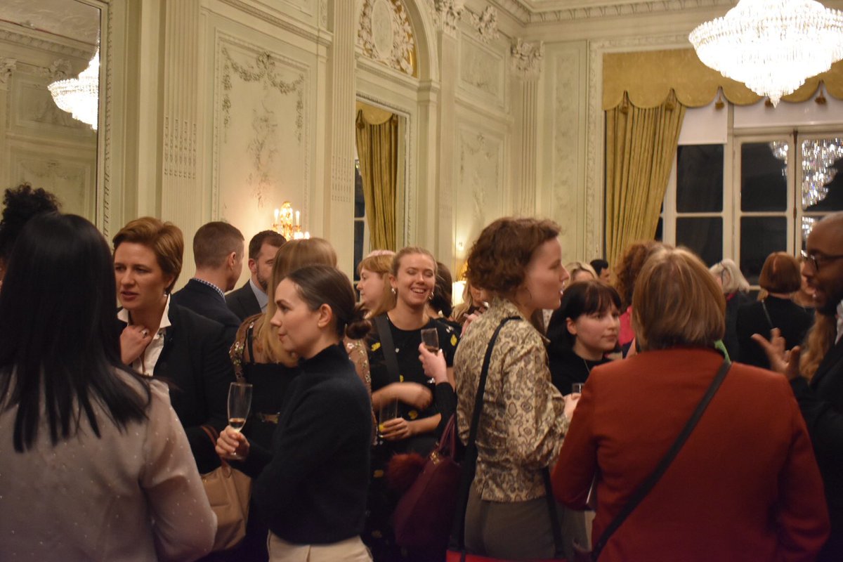 Great night celebrating the UK textile industry at the British Ambassador’s Residence in Paris with @UKFTorg <a href="/ClothworkersCo/">The Clothworkers' Company</a> and <a href="/UKinFrance/">UK in France</a> during <a href="/PremiereVision/">Première Vision</a>