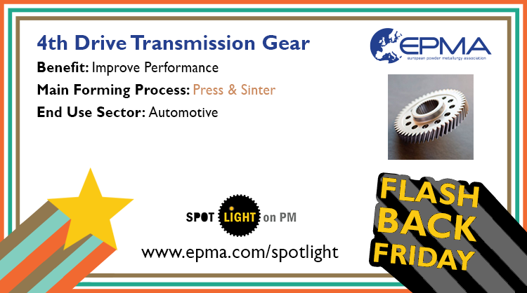 <a href="/HoganasAB/">Hoganas</a> created the world’s first design optimized 6 speed manual transmission designed for #PressandSinter gear technology.
Find out more about this #PowderMetallurgy Component here: ow.ly/e9r750y3Wki
