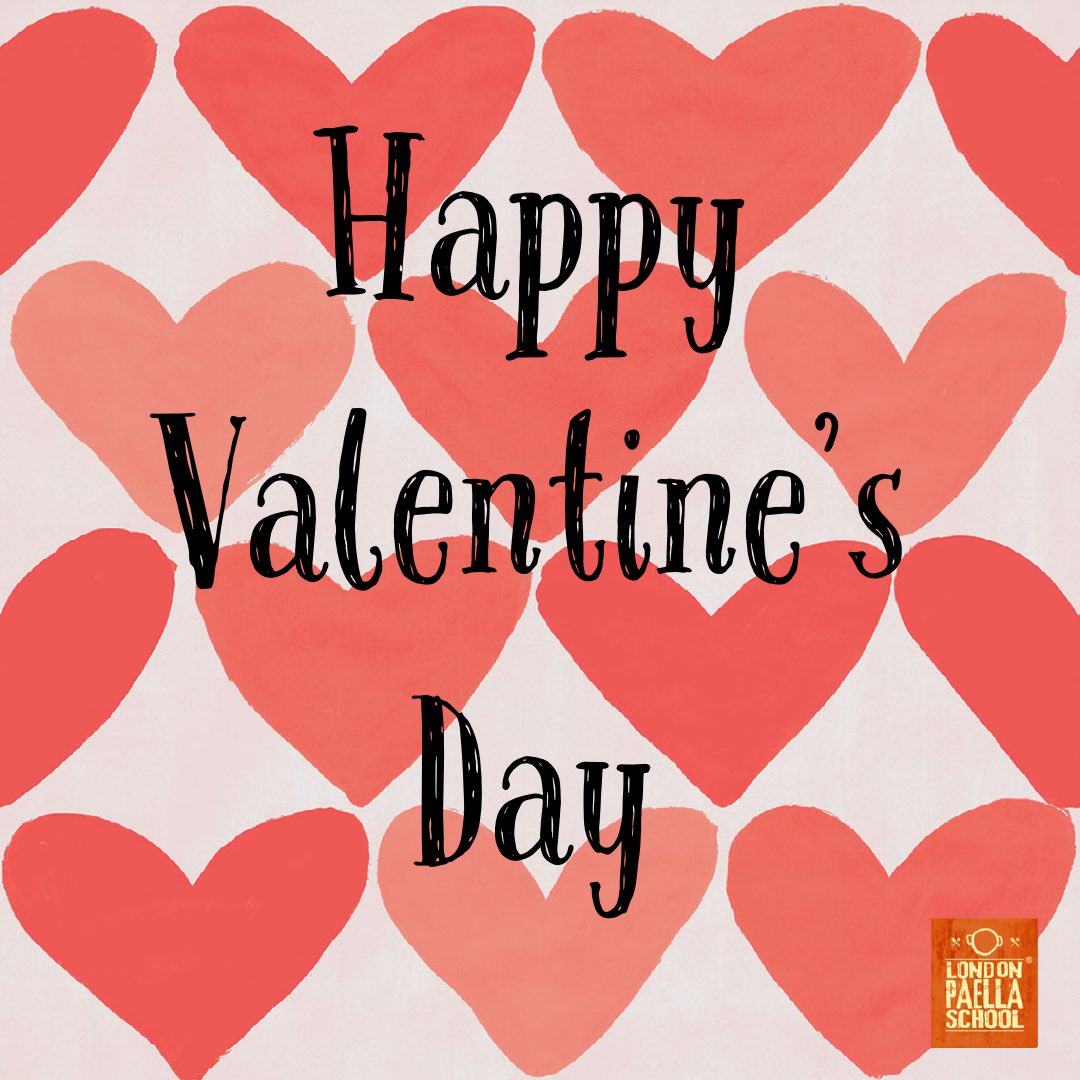 At London Paella School we wish you a Happy Valentine’s Day ! #ValentinesDay2020
