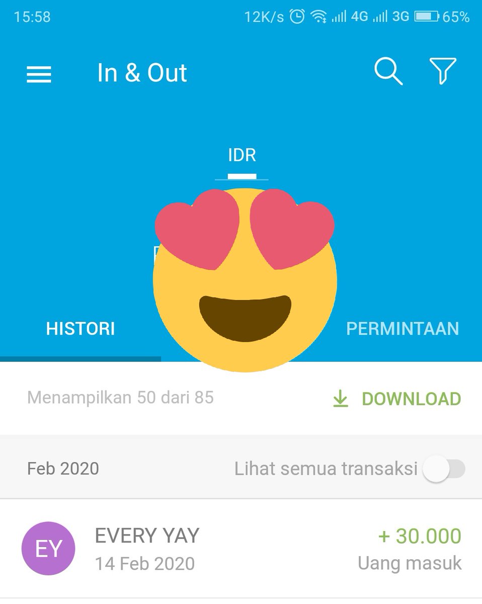 Secinta ini sama Jenius dari BTPN, tiba tiba dapet notif uang masuk 30rb dari Every Yay.
Emang ga gede, tapi lumayan buat tambah2 saldo <a href="/JeniusConnect/">Jenius Connect</a>