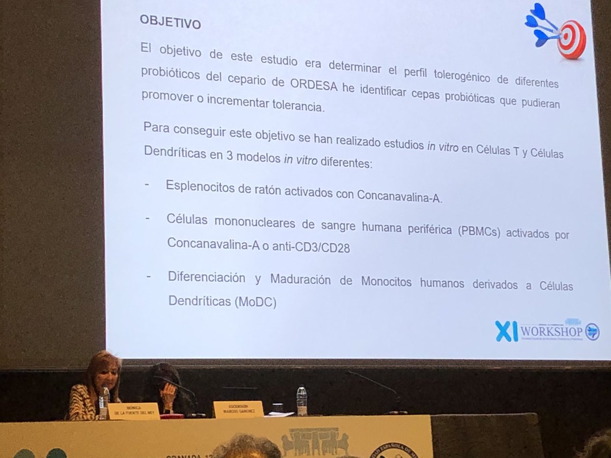 SEMiPYP's tweet photo. Comunicación 🗣 Cytokine in vitro profile in humans cells of Bifidobacterium longum subsp.  Infantis CECT7210 and Lactobacillus casei subsp. Rhamnosus NH-001 shows their tolerogenic immune attributes 
👨🏽‍⚕️ Moreno-Muñoz 
 @jamoreno2010 
#semipyp2020 https://t.co/2SVQYW9v8v