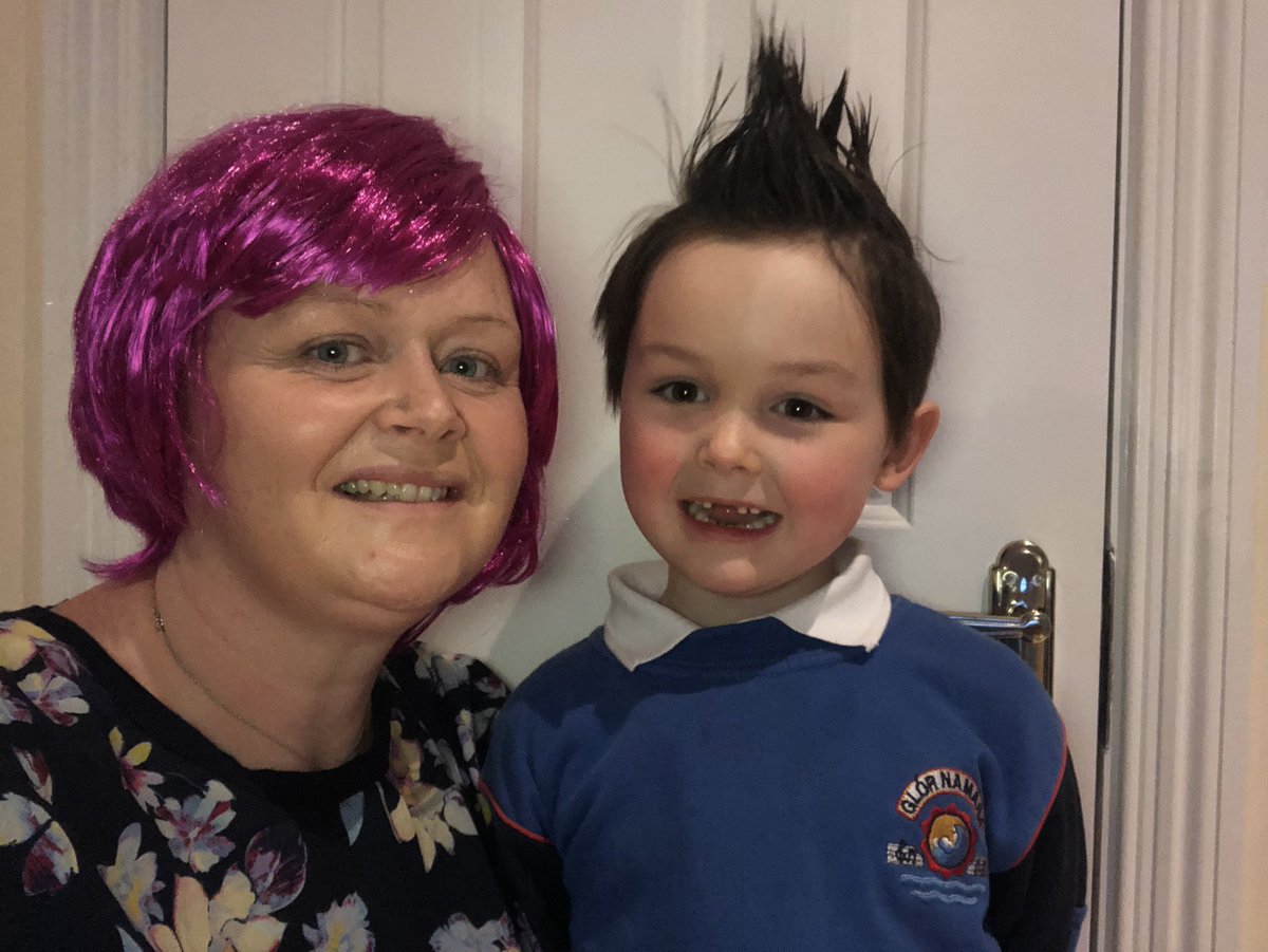 MsBrittonGNM's tweet photo. It’s Crazy Hair Day!!!!!!! https://t.co/vfRxVYclWQ