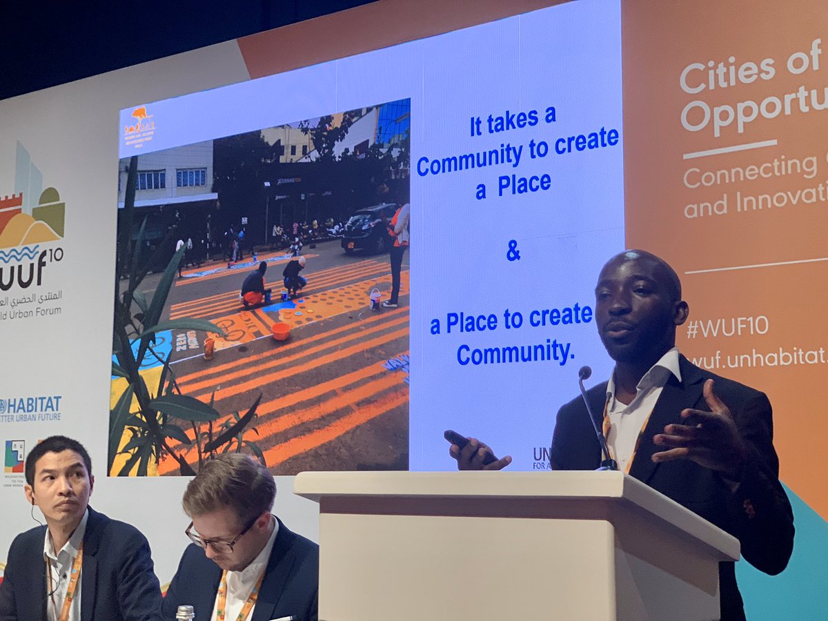 PlacemakingX's tweet photo. #PublicSpace has become a cross-cutting cause in #GlobalDev, &amp; #placemaking a means to bring us together for faster, broader, &amp; more systemic, impact. 

After a great #WUF10 launch of #PlacemakingX, placemaking leaders continued a big presence throughout the #WorldUrbanForum. https://t.co/r1jGHqD59H