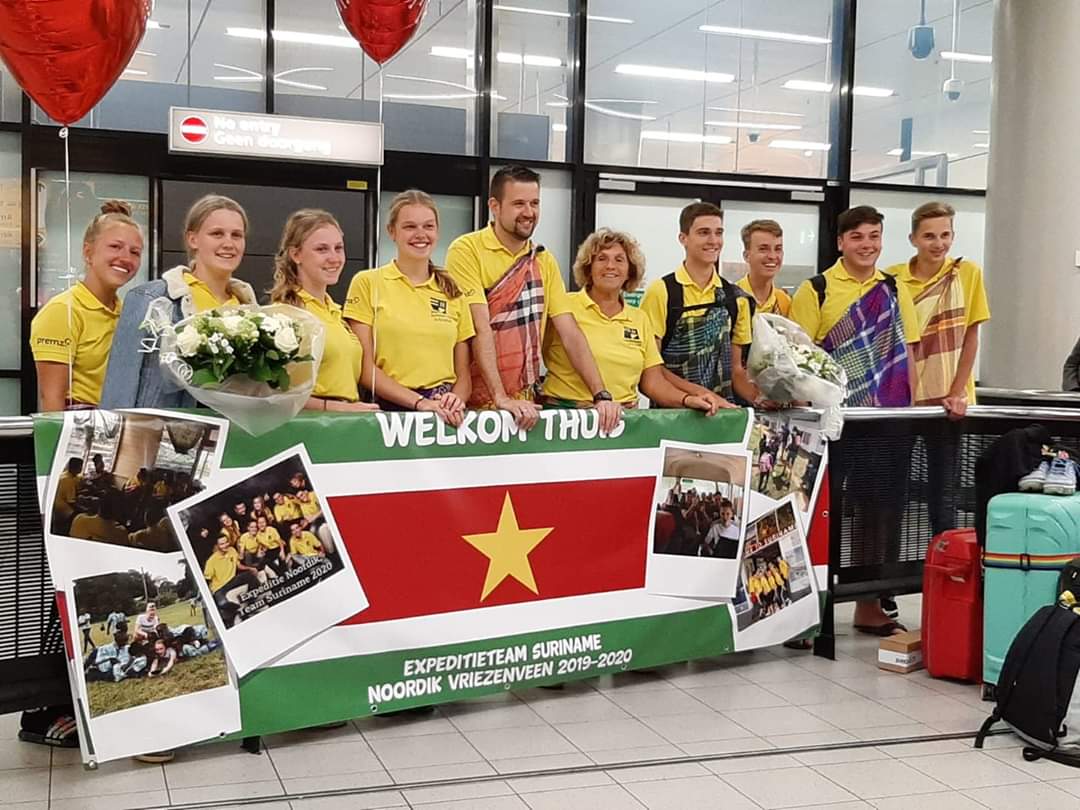 Na een fantastische reis, was er woensdag een dik verdiend warm welkom voor ons Expeditieteam. Missie geslaagd! Toppers! <a href="/NoordikVV/">CSG Het Noordik VV</a>