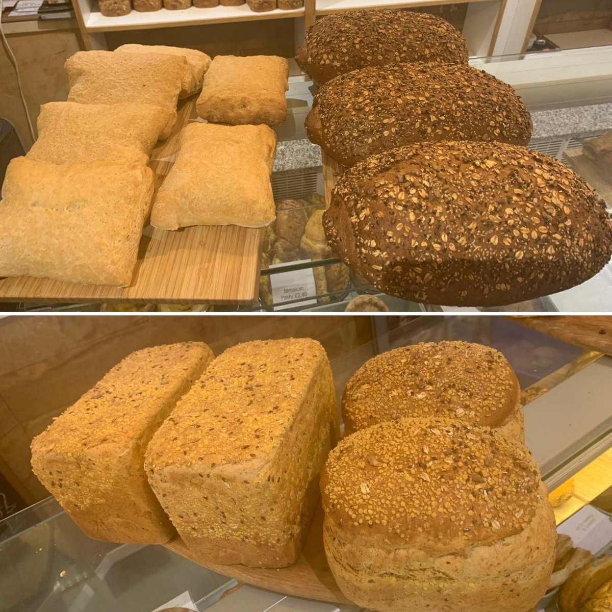 hotpantrybakery's tweet image. Delicious freshly baked breads
Multi Seed Bloomer
Harvester Loaves
Sourdough White
#lotsoflove #freshbreads #seededbread #sourdough
