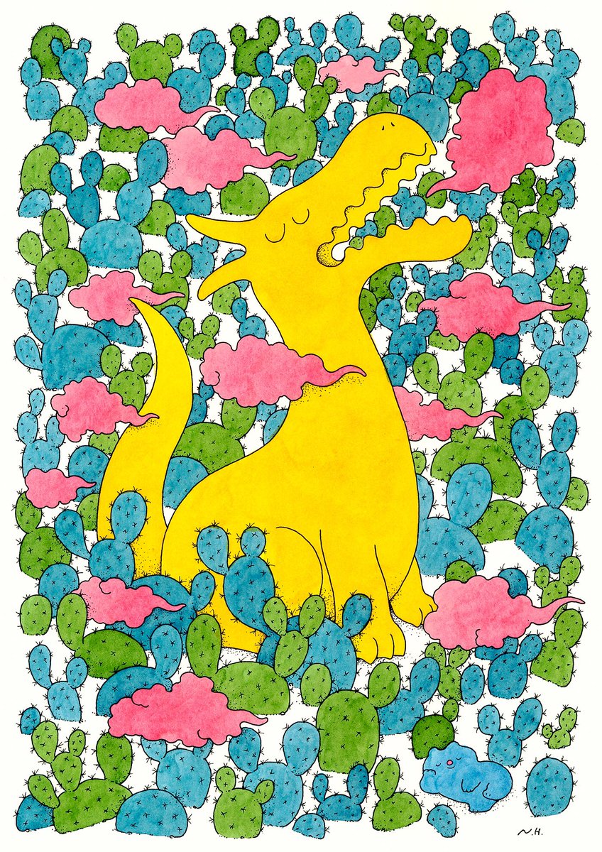 「Yawn. 」|ヒダカナオトのイラスト