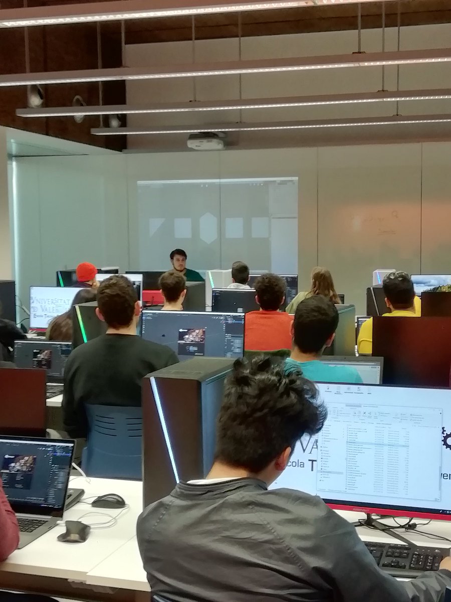Ayer finalizamos nuestro curso de Blender 2.8X. Ha sido su primera edición pero creemos que ha tenido un buen resultado. Ahora esperamos vuestro feedback!
Gracias a todos los que habéis asistido y a nuestros 3 miembros que se han encargado de organizarlo!
#ETSEUV #Blender