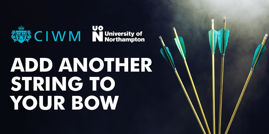 If you’re a Chartered Resource and Waste Manager – or are on your way to becoming one – you are eligible for the MSc Advanced Industrial Practice (Waste Management) course <a href="/UniNorthants/">UniofNorthampton</a>. Find out more about this fantastic opportunity here: bit.ly/CIWMMSC20