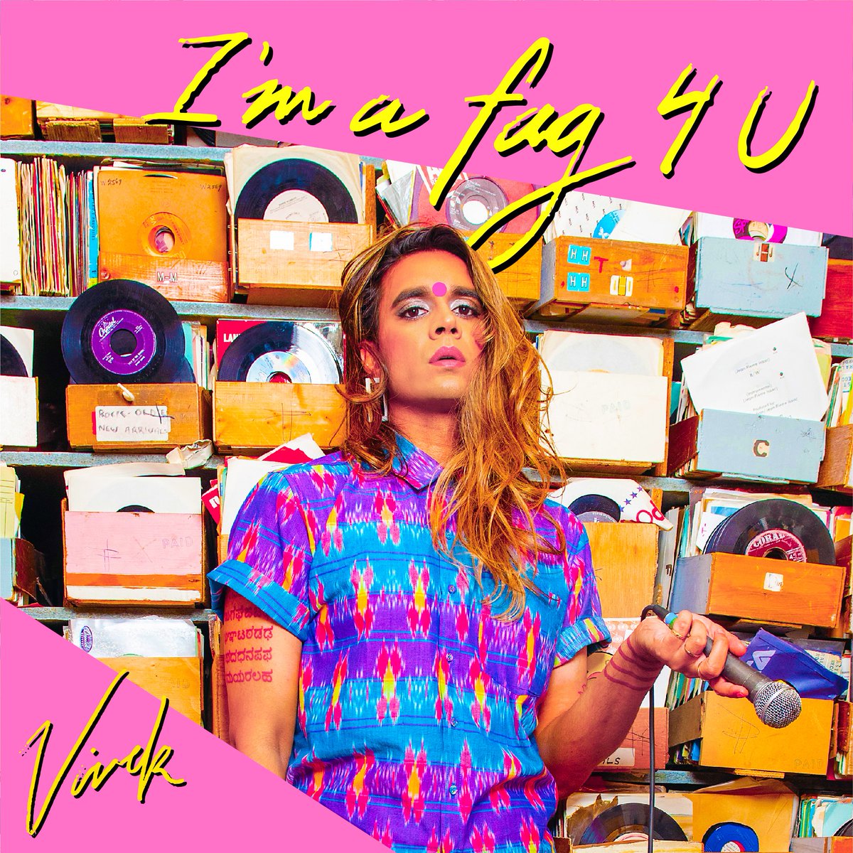 Happy queer Valentine's day 💜💋

"I'm a fag 4 U" - another original song from HOW TO FAIL AS A POPSTAR is out today! 

<a href="/Spotify/">Spotify</a>:
open.spotify.com/track/6yN43efS…

<a href="/AppleMusic/">Apple Music</a>:
music.apple.com/ca/album/im-a-…

The play premiers in Toronto on Tuesday! #popstarplay