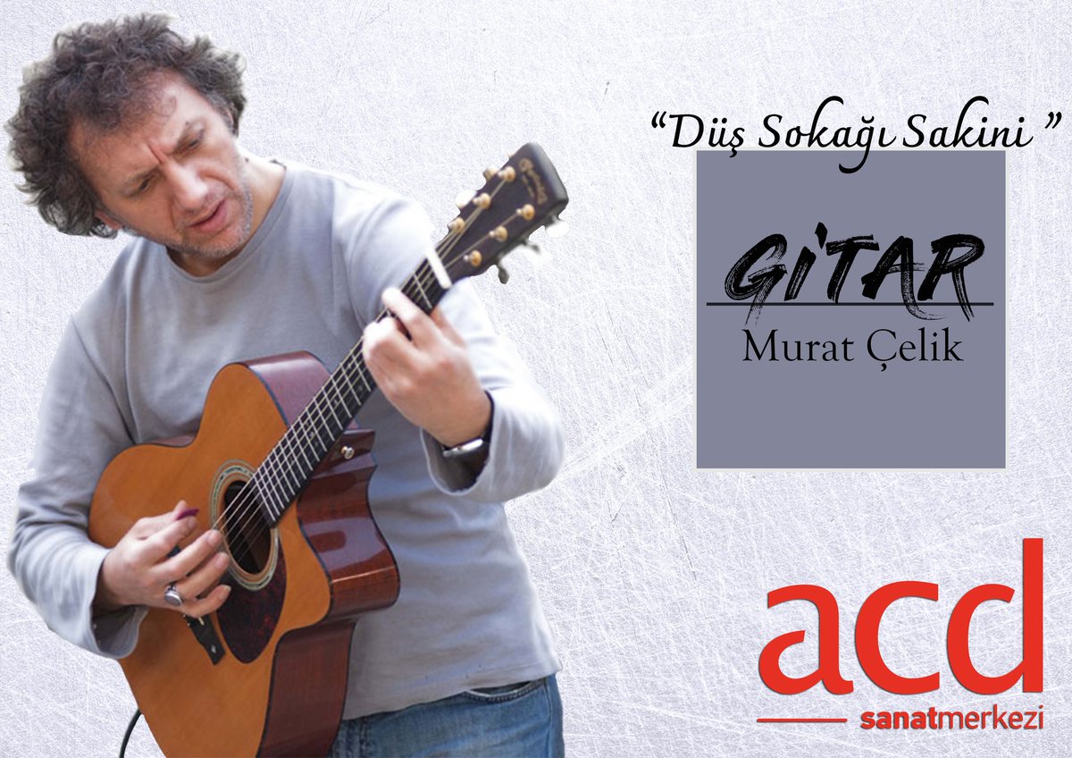 " Düş Sokağı Sakini "

Murat Çelik yönetiminde
Gitar derslerimiz başlıyor. Kayıtlarımız için
0553 088 74 34 veya acdsanatmerkezi.com adresinden bize ulaşabilirsiniz.

#gitar #müzik #sanat #art #guitar #acdsanatmerkezi #acdsanat #düşsokağısakini