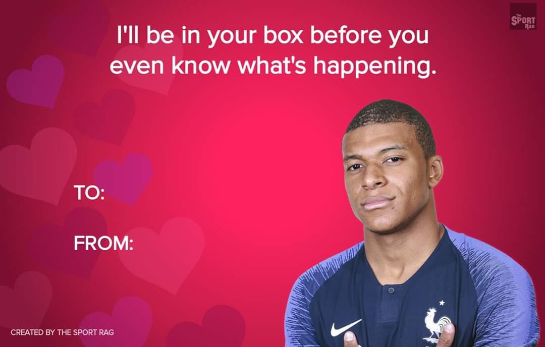 dipsMUFC's tweet image. Here’s a few valentines cards to help you all out. Good luck. 😂