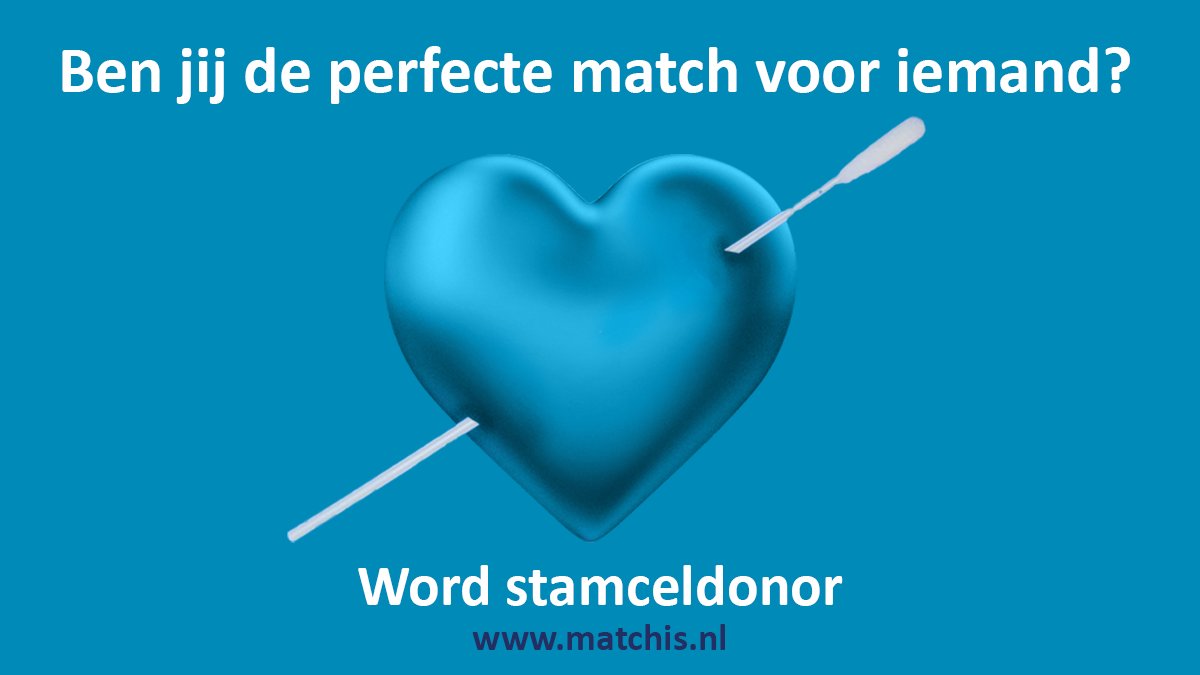 MatchisNL's tweet photo. Delen is lief! Fijne Valentijnsdag💙
#valentijnsdag #perfectematch #stamceldonor https://t.co/VvqdB6bbWh