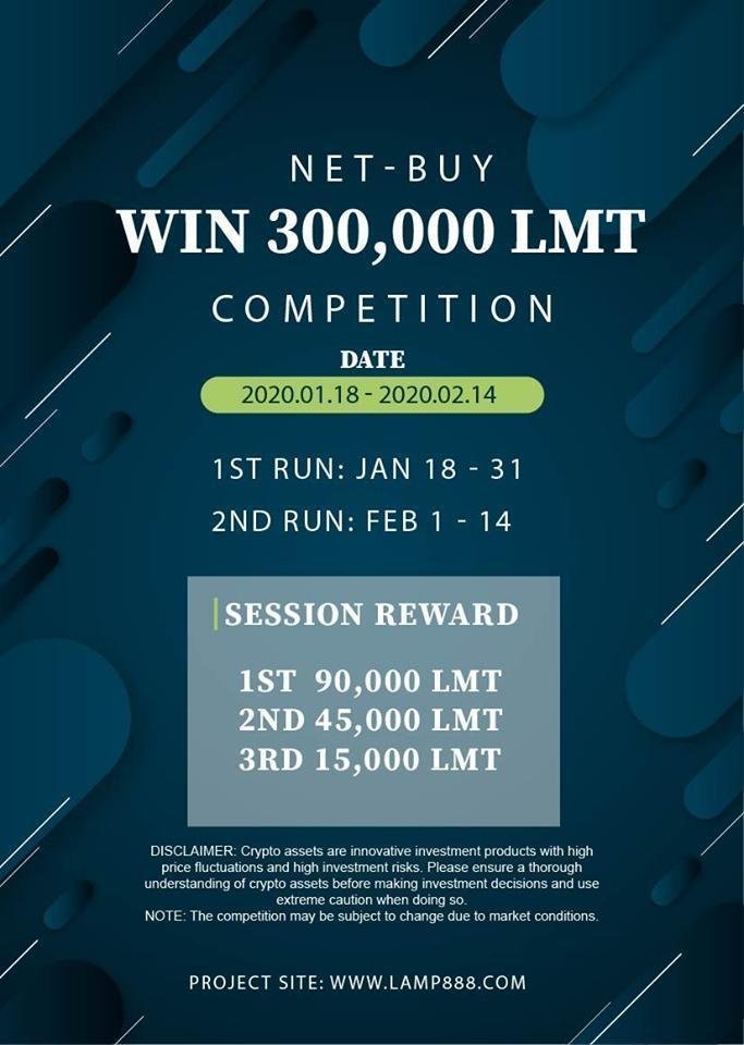 Lamp888global's tweet photo. Look forward to LAMP888 Coin successful development⭐️
LAMP888 Token (LMT) is being listed on Coineal Platform!!🎉

https://t.co/DcuQqaf5VH

Don't miss your chance to get LMT Token at the best price!

#LAMP888 #LAMP888official https://t.co/lybaPwOPVH