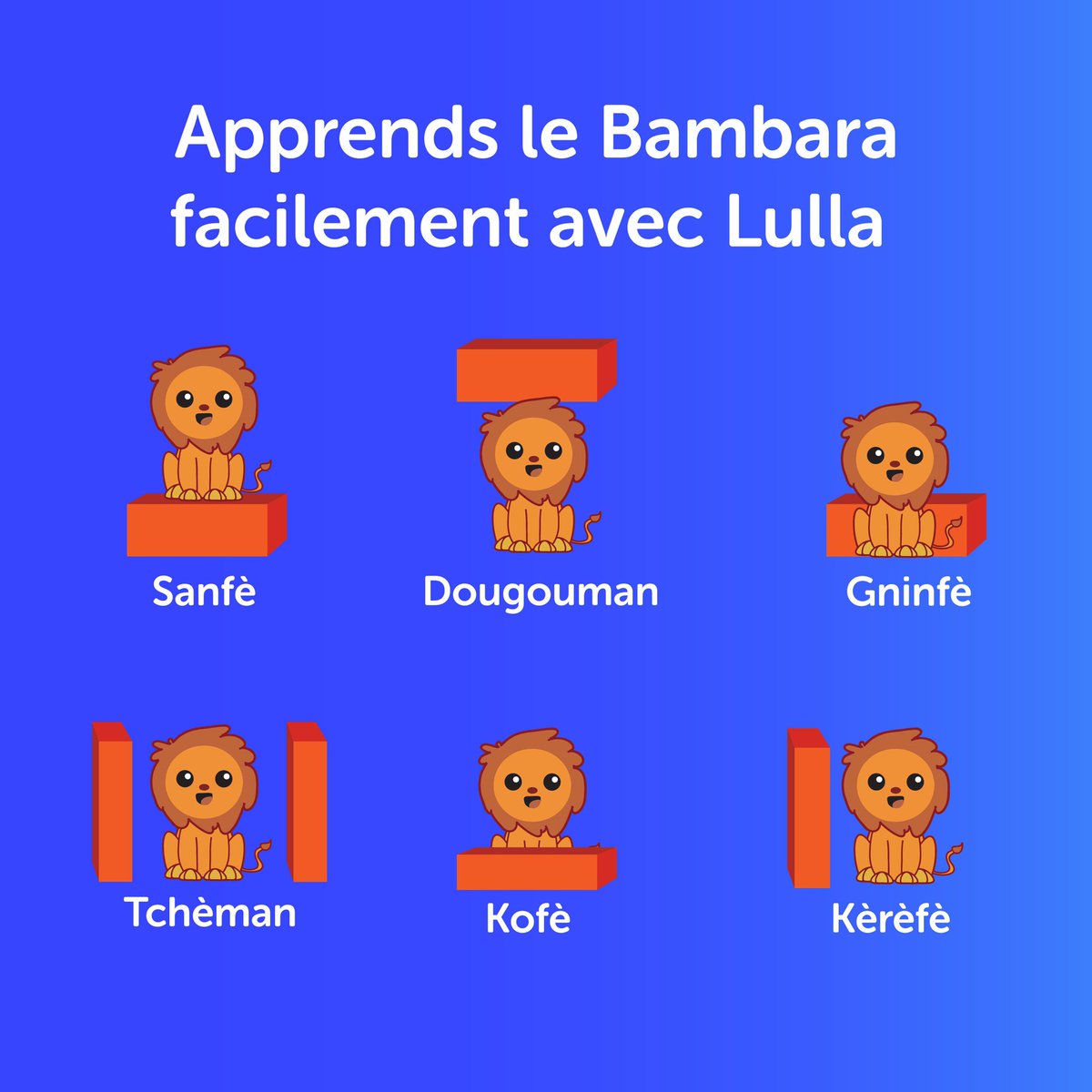 welulla's tweet photo. Commence à apprendre le bambara dès maintenant avec lulla. C’est gratuit 🎉 

Télécharge l’application 

⭐️AppStore : https://t.co/KskJYzcETq
⭐️Google Play : https://t.co/JzQvts3OWA https://t.co/nP6tGbXRV7