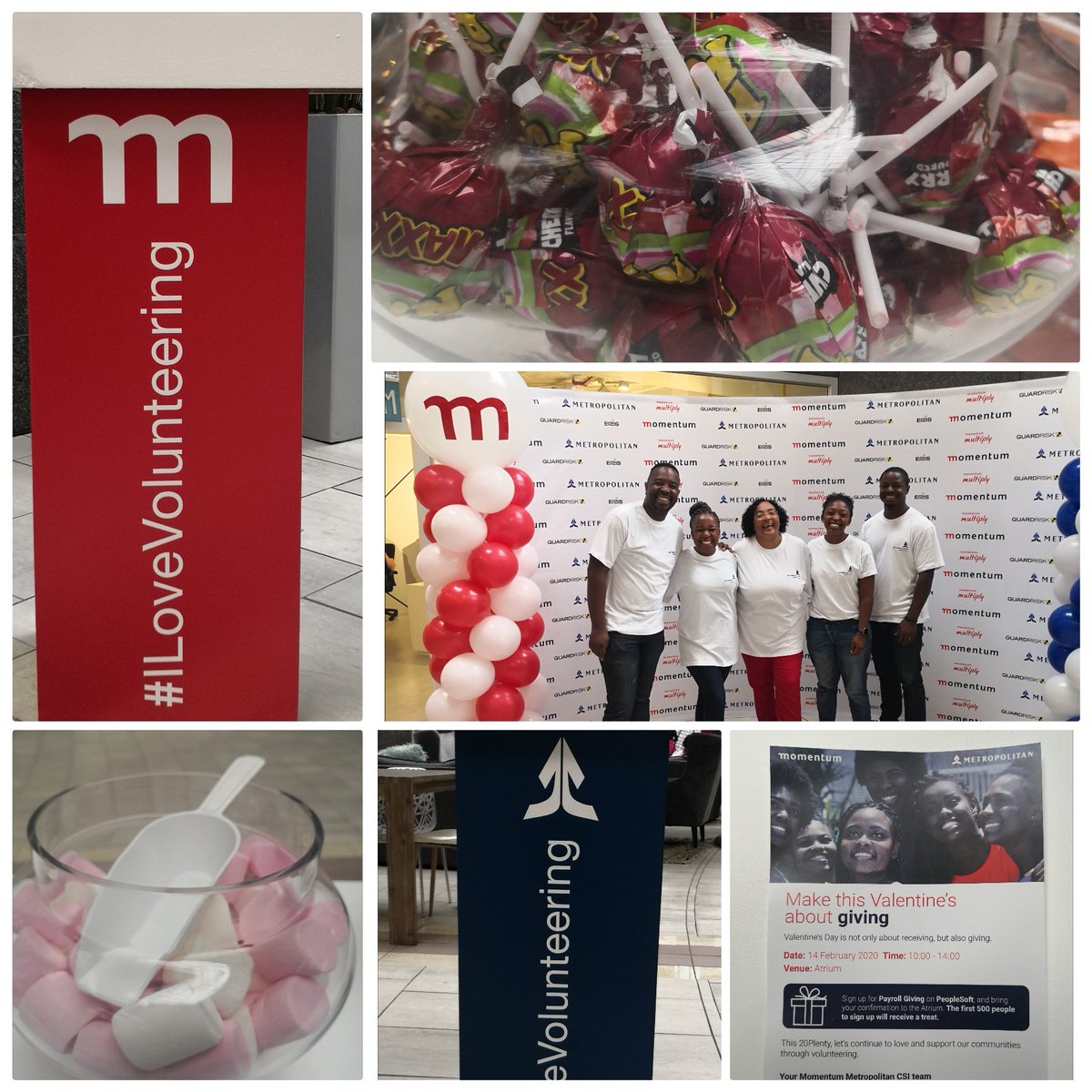 Spreading the love through volunteering with @MomMetZA colleagues and our brands <a href="/Momentum_za/">Momentum</a> and <a href="/MetropolitanZA/">Metropolitan</a> #MMCSI