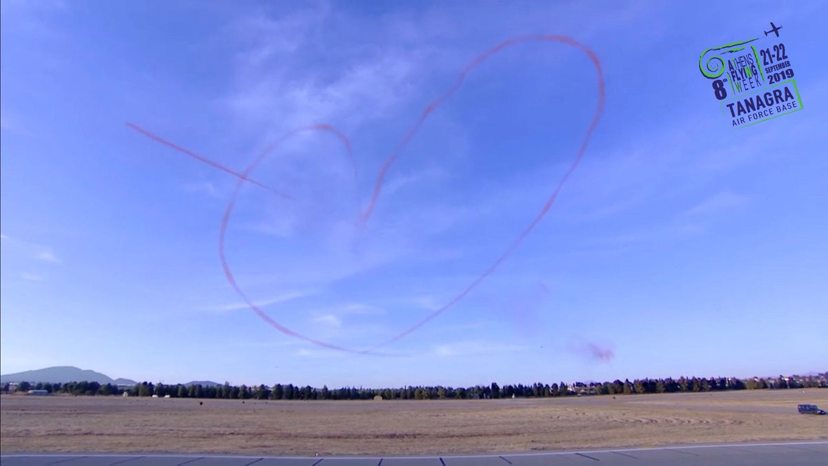 AthensFlyinWeek's tweet photo. Love is in the air!! ❤️✈️
Χρόνια πολλά από την ομάδα της Athens Flying Week!
Love is in the air!! ❤️✈️
Happy Valentines Day from Athens Flying Week team!
#athensflyingweek #afw2019 #afw2020 #airshow #airracing #aviation #avgeek #valentinesday #photography #loveisintheair #love https://t.co/rLbrdqxoXG