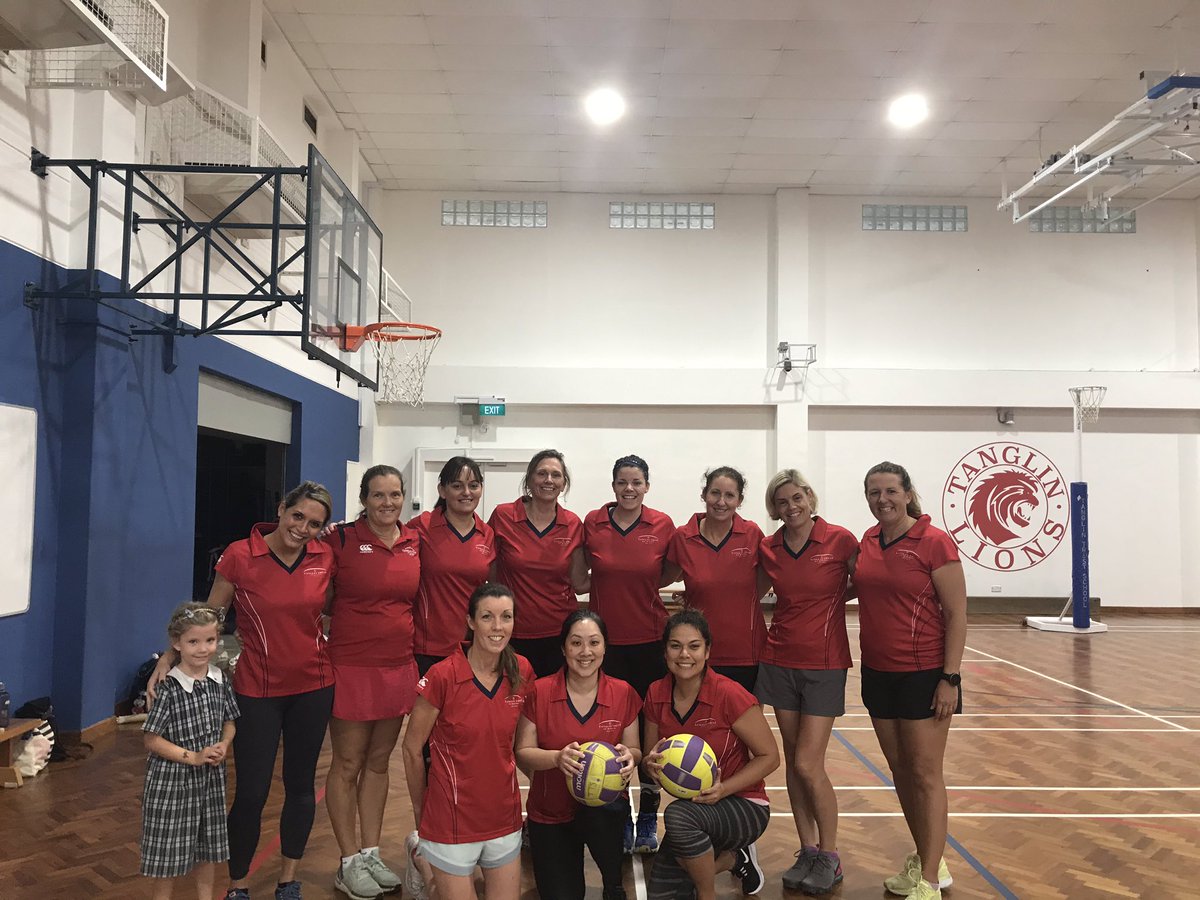 SeniorSport_TTS's tweet photo. U19 Tanglin Lions Netball team took on the Tanglin Lions staff tonight. Great fun and a perfect way to finish the week! @SeniorSport_TTS #fridaynightlights https://t.co/Wqu8OJG7GU