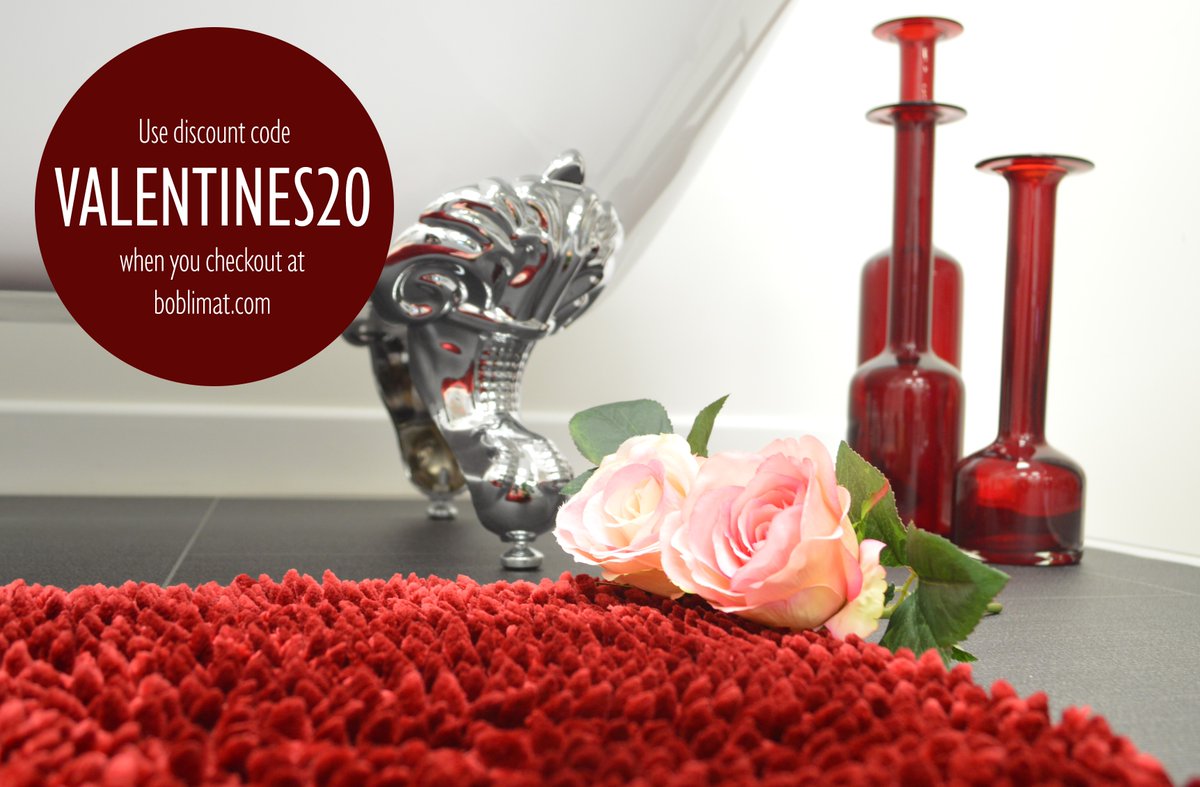 Happy Valentine's Day ❤

Why not treat yourself this Valentine's Weekend by taking advantage of our VALENTINES20 discount code.

Get 20% off your Bobli Mat now 👉 boblimat.com

#valentinesday #happyvalentinesday #valentinesday2020