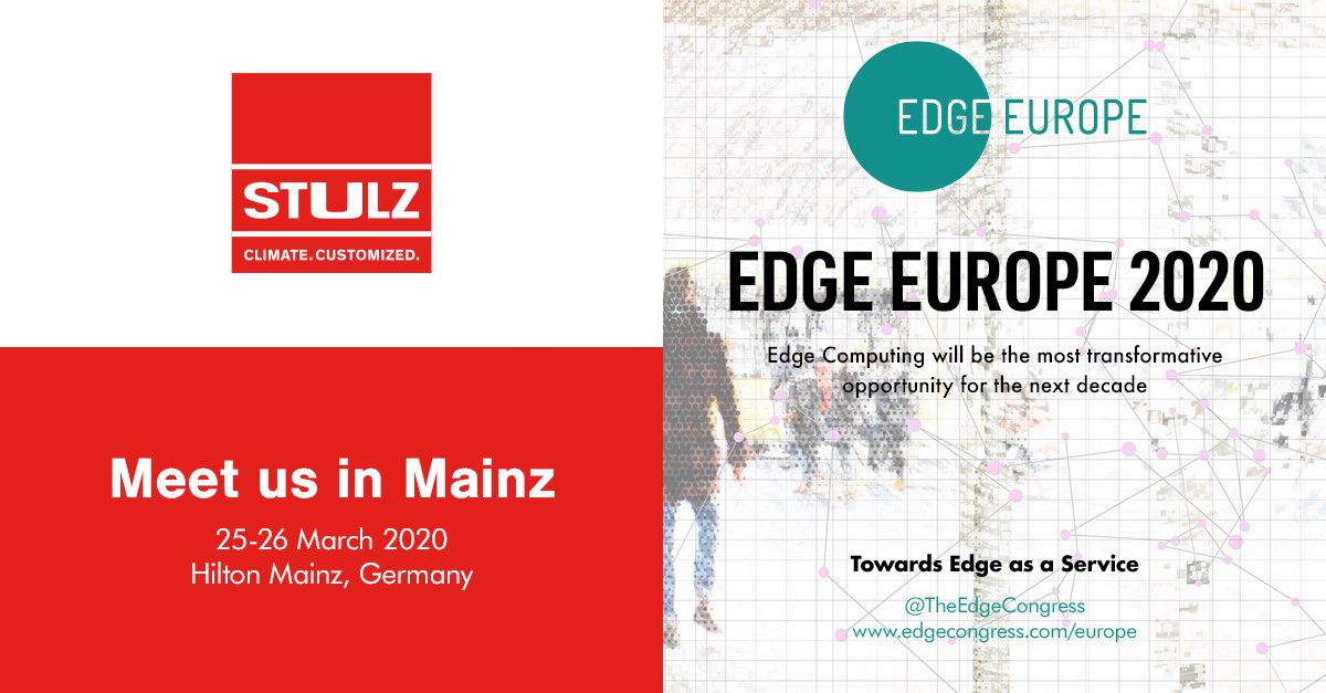 The trend for a more distributed IT architecture will multiply and expand with the convergence of new technologies. 

Multiply your contacts starting with <a href="/stulz_uk/">STULZ_UK</a> GmbH at Edge Congress lnkd.in/dnbDCsk

#EdgeComputing