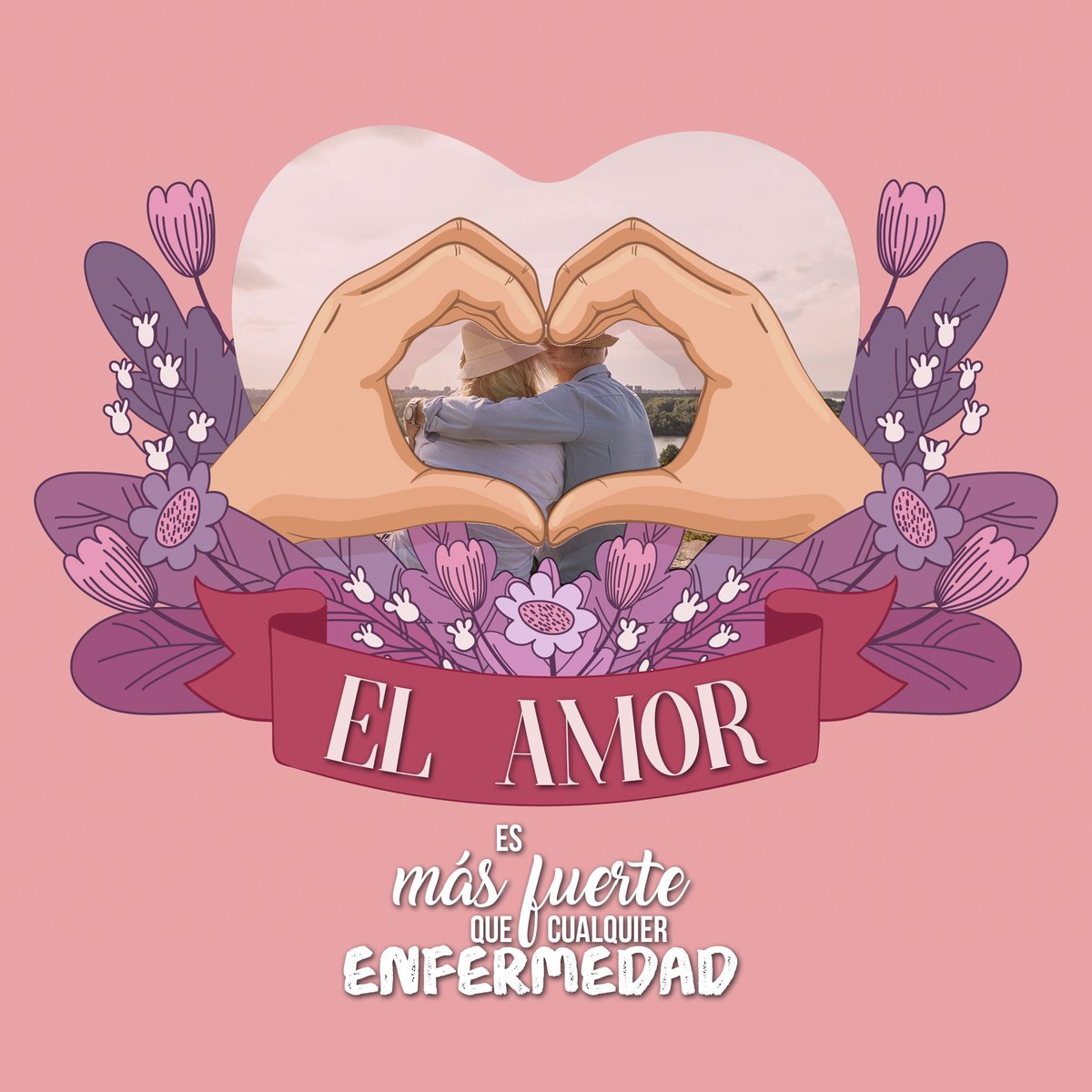 En una enfermedad, las emociones son tan necesarias como el tratamiento, especialmente el amor, la felicidad o el afecto. En San Valentín queremos transmitir todo nuestro apoyo a los enferm@s y a sus parejas, que luchan juntos día a día, para acabar con la enfermedad.
