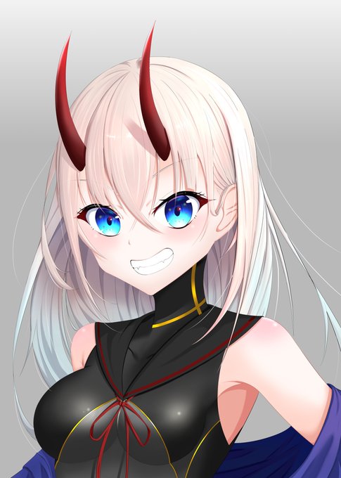 鬼っ娘のtwitterイラスト検索結果 古い順