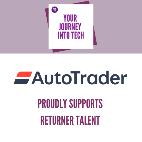 techreturners's tweet photo. We're delighted to announce @AutoTraderLife as sponsors for our #YourJourneyIntoTech programme #Cohort5 proudly supporting #returner talent learn more https://t.co/7YVGF4IUAs https://t.co/DDA32ciCsL