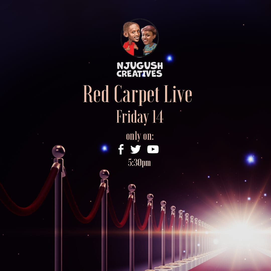 BlessedNjugush's tweet photo. The Red carpet will be live on my FB,Twitter na YouTube!!!!!! @igabantu @igabantustudios got you covered.  If you haven't subscribed do it now!!! https://t.co/VqKKNkCE70