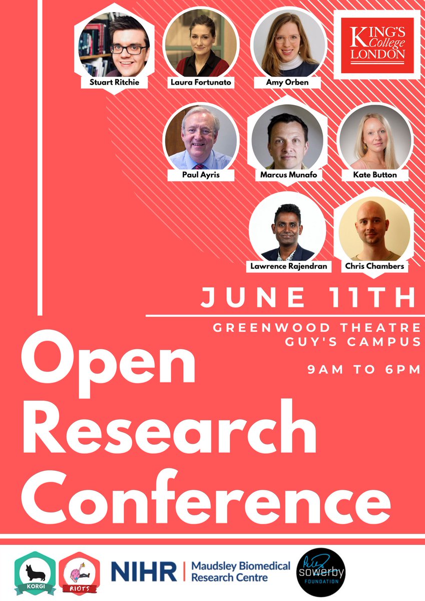 IoPPN_postdocs's tweet image. 👇 SAVE THE DATE 👇

11th June, 9am to 6pm

King’s Open Research Conference 

Event is open to anyone, internal and external to KCL. 

🤩This is going to be amazing🤩

Programme here:
docs.google.com/document/d/1qd…