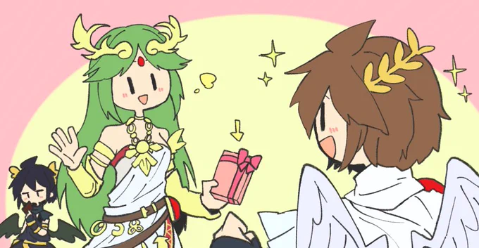 #HappyValentinesDay 
チョコを貰った剣士さん達です? 