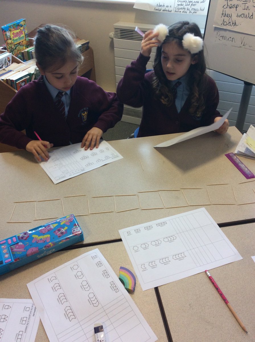 Having lots of fun during our practical maths morning <a href="/BrantonLearners/">Branton St Wilfrid's</a>