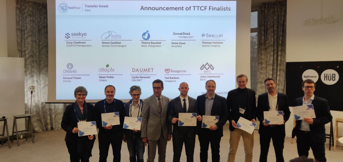 <a href="/InsermTransfert/">Inserm Transfert</a> félicite Elvire Gouze, d'#Innoskel, #startup accompagnée par <a href="/InsermTransfert/">Inserm Transfert</a> , qui est parmi les 10 finalistes du French Tech Transfer Invest 2020 qui participeront au Tech Tour Transfer Contest 2020 avec d'autres entrepreneurs européens.