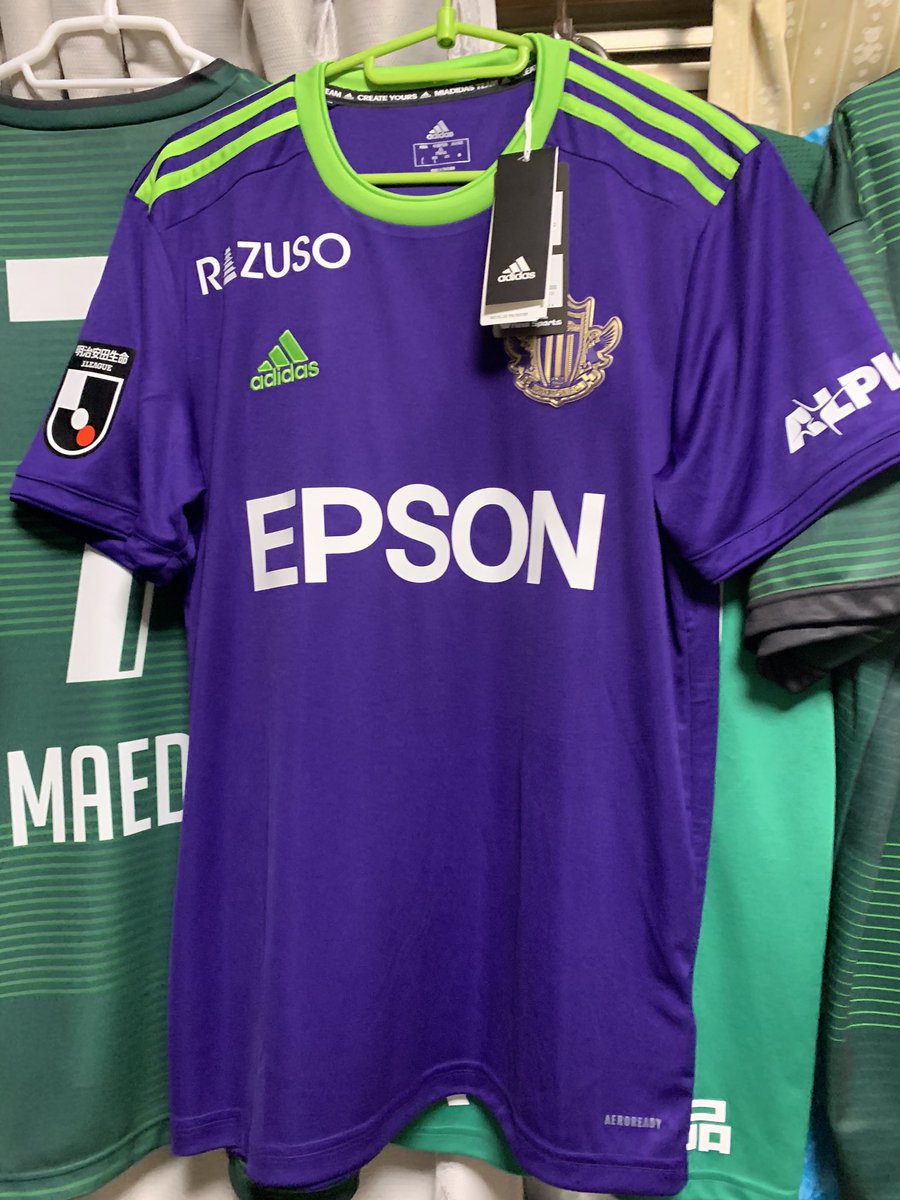 フウライ 松本山雅fc 3rdユニフォーム来た フウライ 松本山雅fc 3rdユニフォーム来た
