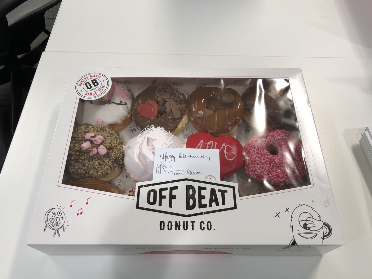 SavillsIreland's tweet image. Happy Valentine's Day! @work_there Ireland are currently enjoying some delicious Valentines treats from Nesta Ireland serviced offices - thanks for the lovely surprise Nesta.

#ValentinesDay2020 #workthere