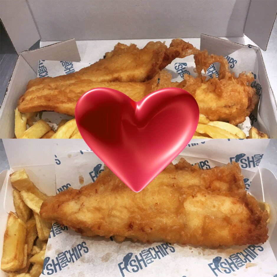 VGormans's tweet image. No A la Carte menu and nee need to go out and buy a new shirt or a fancy frock. Just honest fish and chips for two on Valentine’s Day for the same price as any other week 😀❤️❤️#valentines #fishandchips #ashington #newbigginbythesea #northumberland 01670 816596