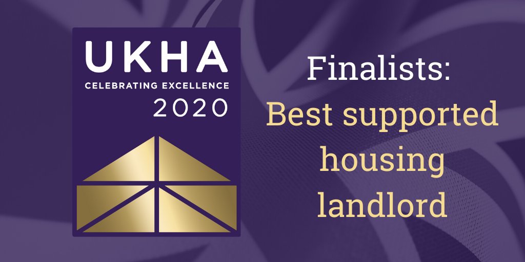 #UKHA 2020 finalists for 'Best supported housing landlord': @StonewaterUK <a href="/NottsCommHA/">Nottingham Community Housing Association</a> <a href="/buildafuture/">Build!</a> <a href="/homegroup/">David Vidal</a> <a href="/GoldenLaneHouse/">Golden Lane Housing</a> <a href="/HortonHousing/">Horton Housing</a> <a href="/Curo_Group/">Curo</a> <a href="/HightownHA/">Hightown HA</a>
#ukhousing