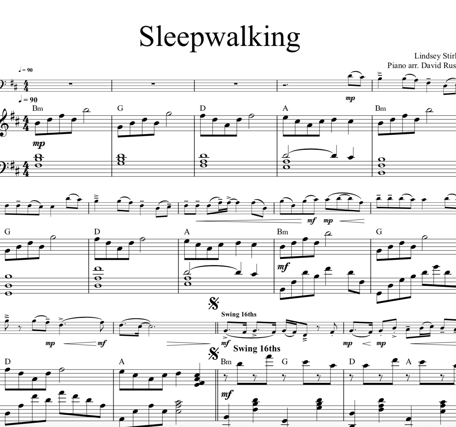 Twitter 上的Lindsey Stirling："#Sleepwalking sheet music is alert and # violin #cello #viola #piano **Piano accompaniment, original solo, and simplified included https://t.co/fiZNTfggfh https://t.co/QfkA0In4aZ" / Twitter